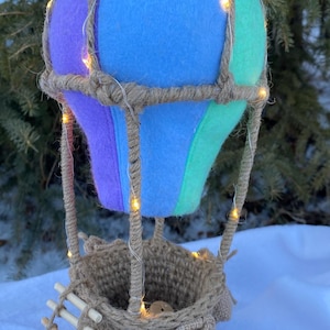 Night light for kids,night light with balloon, lamp on balloon, children&#39;s decor, decor for children, night light for children,