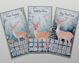 Cashstuffing Challenge A6 Deer Savings