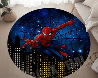 Spider-Man Kinderzimmer Teppich im Superhelden-Design