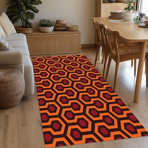 The Shining Runner, The Shining Carpet, Shining Runner Rug, Honey Comb Rug, Overlook Hotel Rug, Most Popular Hotel Carpet, Overlook Hotel