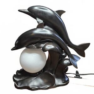 Dolphin Lamp Vintage - Etsy