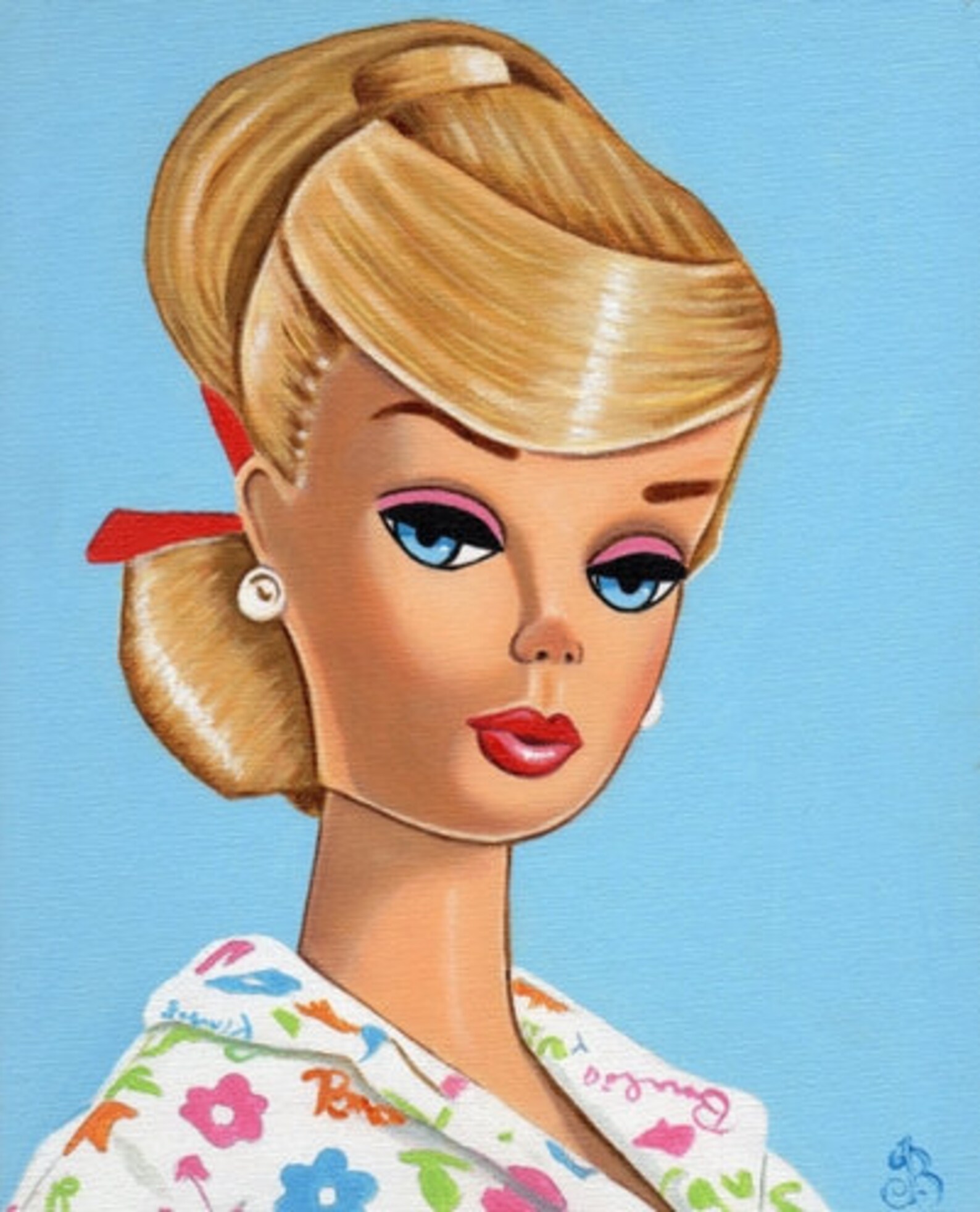 barbie dolls art