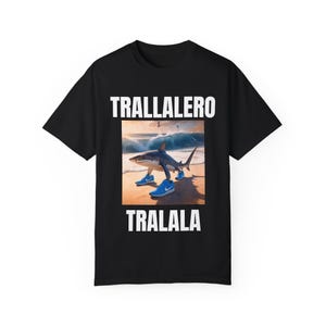 Trallalero Tralala Unisex T-shirt | Vintage Graphic Tee, Unique Gift, Aviation Lover Apparel, Casual Style | Italian Brainrot Meme Shirt