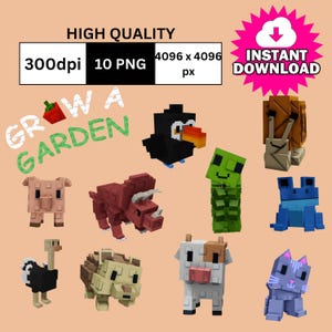 Grow A Garden Clipart PNG Digital Image Clip Art INSTANT download printable | Grow A Garden Clipart | Roblox Png  | Grow A Garden Roblox