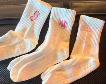Custom Personalized Pilates Socks