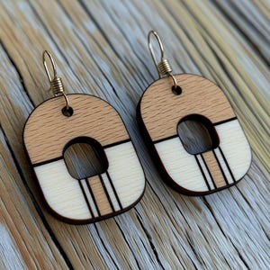 Laser Ohrring SVG - Einzigartige & Trendy Leder, Holz, und Boho Designs
