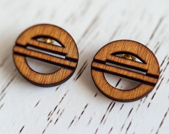 Pendientes de otoño SVG, archivo cortado con láser, archivos Glowforge, pendientes de madera SVG, archivos DXF, pendientes SVG
