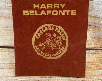 Signed Vegas Barry Belafonte
