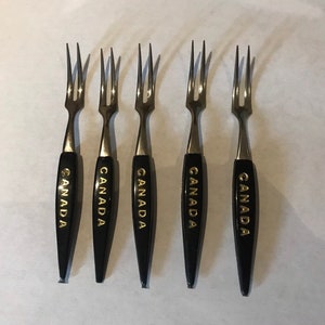 Vintage Cocktail Canada forks