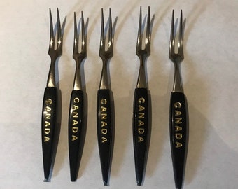 Vintage Cocktail Canada forks