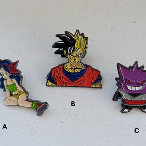 Various Anime Characters - Lapel Pins