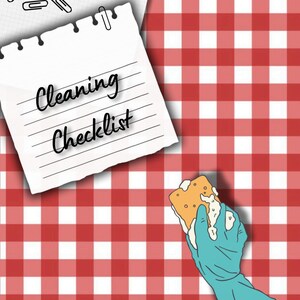 Ultimate Home Cleaning Checklist – Printable PDF | Room-by-Room Cleaning Planner | Spring Cleaning List | A4 Download