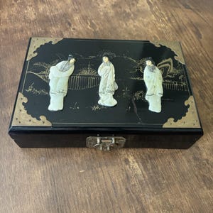 Vintage Geisha Girl Music Box - Etsy