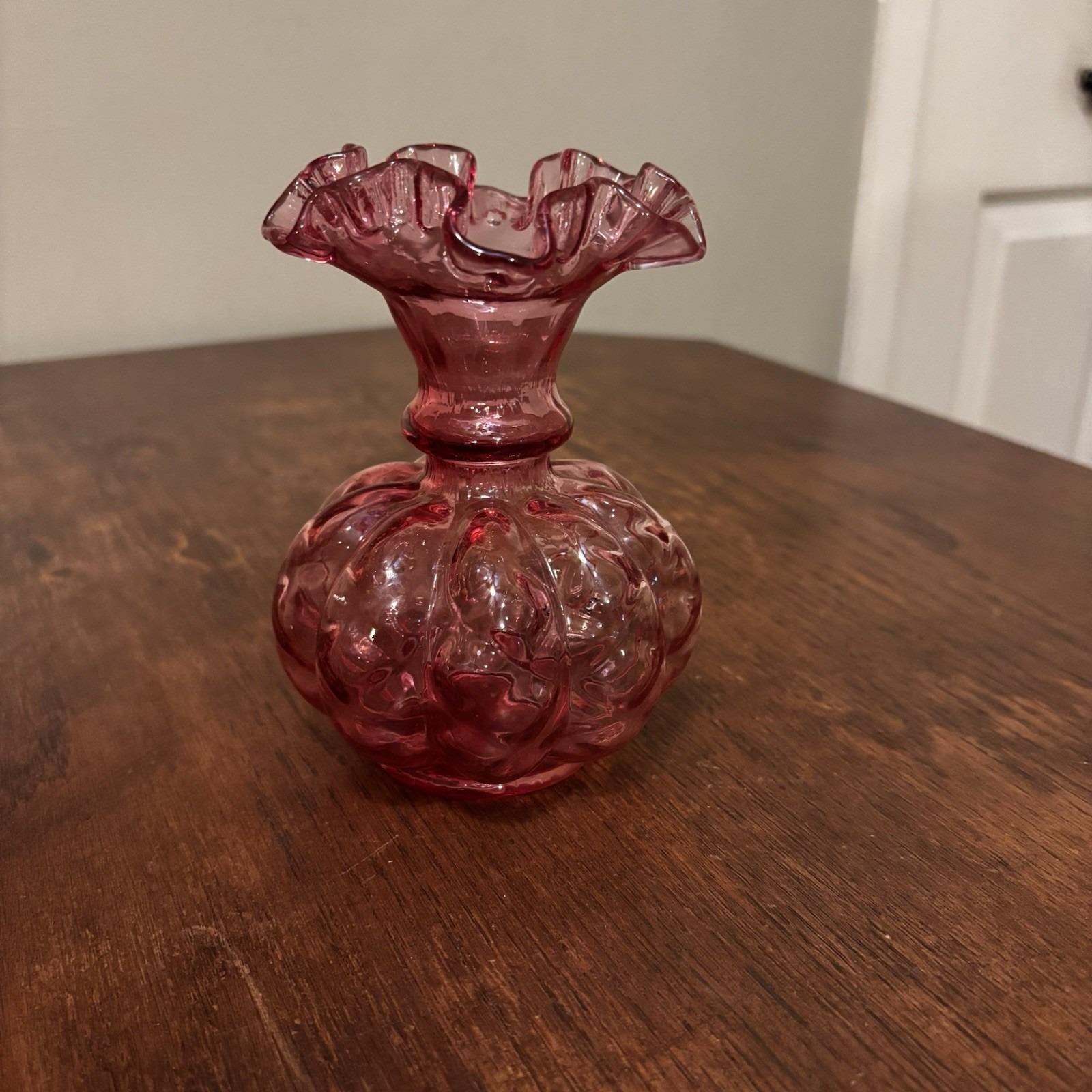 Fenton Cranberry - Etsy