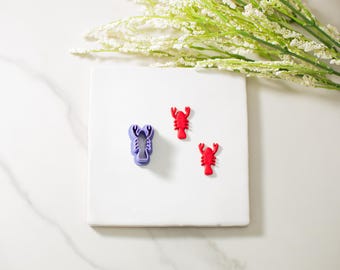 Lobster Polymer Clay Cutters | Multiple Size Options | Animal Clay Cutter | Trending Clay Tools | Clay Cutter Set | Nature