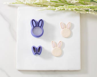 Bunny Head Polymer Clay Cutter | Multiple Sizes | Clay Cutters | Rabbit Clay Cutter | Easter Clay Cutter | Spring Clay Cutters | Clay Tools