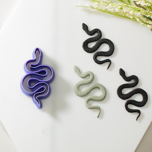 Snake Bookmark Polymer Clay Cutter| Reptile Clay Cutter | Paperclip Clay Cutter | Book Mark Clay Cutter | Serpent Clay Cutter | Clay Tools