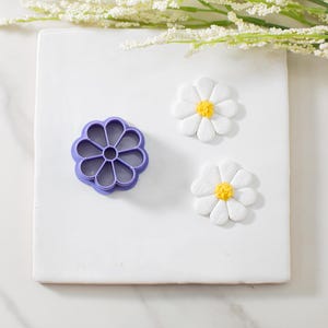 Flower Polymer Clay Cutter #4 | Multiple Sizes | Flower Clay Cutters | Floral Clay Cutters | Spring Clay Cutters | Clay Tools