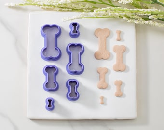 Dog Bone Polymer Clay Cutter | Multiple Sizes | Clay Cutters | Dog Clay Cutter | Bone Clay Cutter | Micro Clay Cutters | Clay Tools