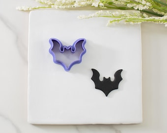 Bat Polymer Clay Cutter #2 | Multiple Sizes | Halloween Clay Cutters | Spooky Clay Cutters | Clay Tools