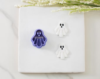 Ghost Polymer Clay Cutter | Multiple Sizes | Halloween Clay Cutters | Spooky Clay Cutters | Clay Tools