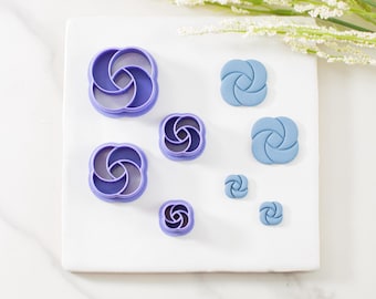 Knot Polymer Clay Cutter | Multiple Sizes | Stud Clay Cutters | Clay Cutters for Earrings | Clay Tools