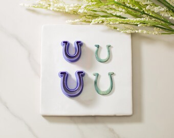 Horseshoe Polymer Clay Cutter Set | Western Clay Cutter | Trending Clay Tools