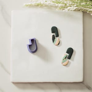 Link Polymer Clay Cutters | Multiple Sizes | Abstract Shape Clay Cutter | Modern Cutter | Trending Clay Tools | J Clay Cutter