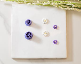 Micro Flower Polymer Clay Cutter | Multiple Sizes | Clay Cutters | Flower Clay Cutter | Small Clay Cutter | Spring Clay Cutters | Clay Tools