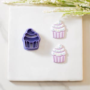 Cupcake Polymer Clay Cutter | Multiple Sizes | Food Clay Cutter |
