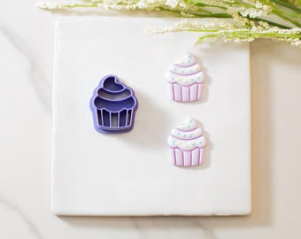 Cupcake Polymer Clay Cutter | Multiple Sizes | Food Clay Cutter |