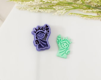 Statue of Liberty Polymer Clay Cutter | Clay Cutters for Earrings | Clay Tools