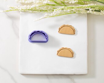 Taco Polymer Clay Cutter | Cinco de Mayo Clay Cutter | Food Clay Cutter | Fiesta Clay Cutter