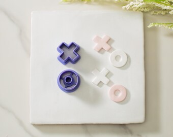 XO Letter Polymer Clay Cutter Set | Valentine's Day Clay Cutter | X Earring Cutter | O Clay Cutter | Holiday Clay Cutter | Clay Tools