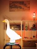 Retro Blow Mold Goose Lamp