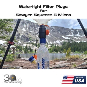 Watertight Plug For Sawyer Squeeze & Micro