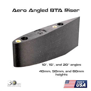 Angled Aero BTA Bottle Risers - Up 80mm - TT/Triathlon