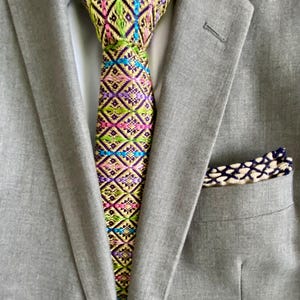 Men’s colorful stripe tie Limited Edition