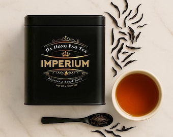 Té Oolong Da Hong Pao, hojas sueltas de 113 g, recolectado a mano, sabor oscuro de roca de montaña Wuyi, sabor armonioso, ideal para regalar a los amantes del té.