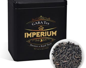 Té verde G.A.B.A., té de hojas sueltas, té suelto recogido a mano, regalo para el autocuidado, regalo para los amantes del té, té oolong relajante, regalo para la abuela, regalo de té