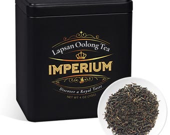 Té Lapsang Oolong, 113 g, hojas sueltas seleccionadas a mano, ahumado intenso y final reconfortante, regalo para la abuela, té oolong suelto