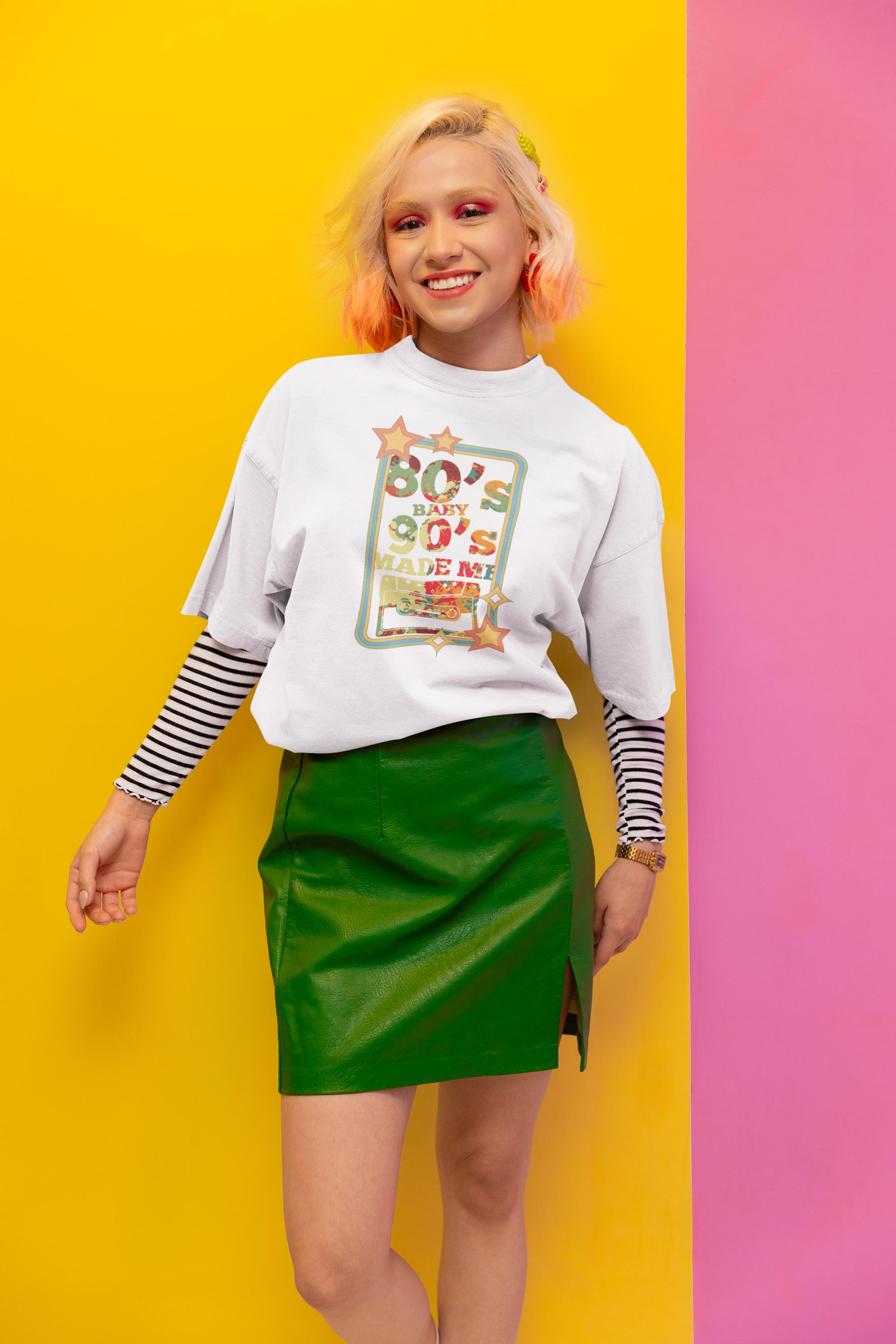 Maglietta retrò anni '80 