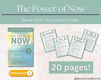 The Power of Now Book Club Discussion Guide – Elevate Your Reading Experience!