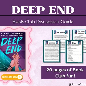 Deep End Book Club Guide | 20 Pages of Discussion Questions, Activities, and More!
