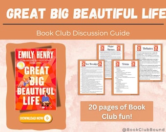 Great Big Beautiful Life by Emily Henry – Book Club Guide & Discussion Kit