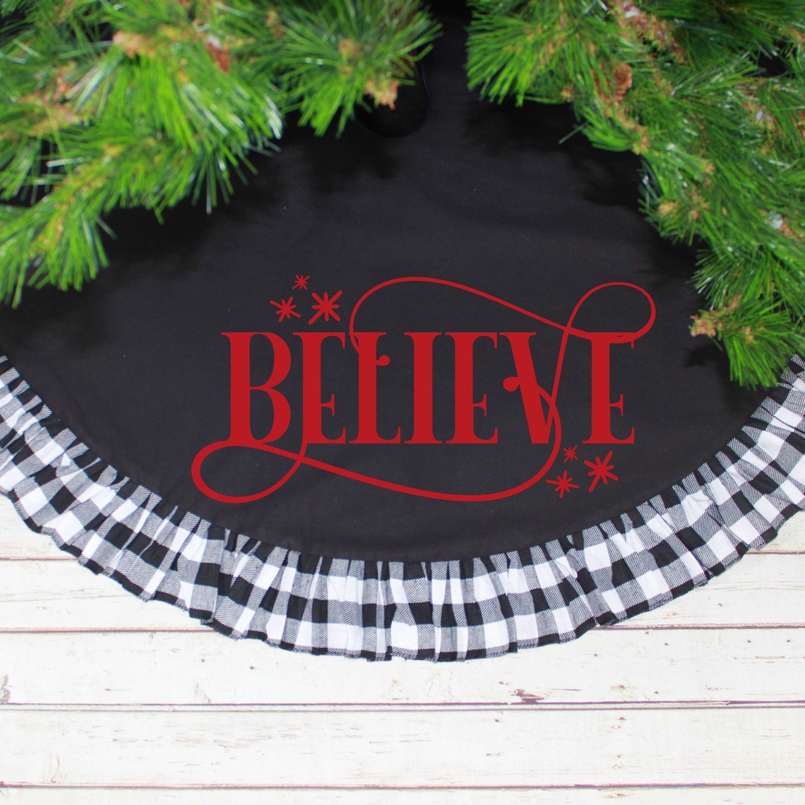 buffalo plaid tree skirt hobby lobby