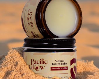 Tallow Balm Skincare: Grass Fed Beef Natural Tallow Lotion Face & Body - Gift for Mom