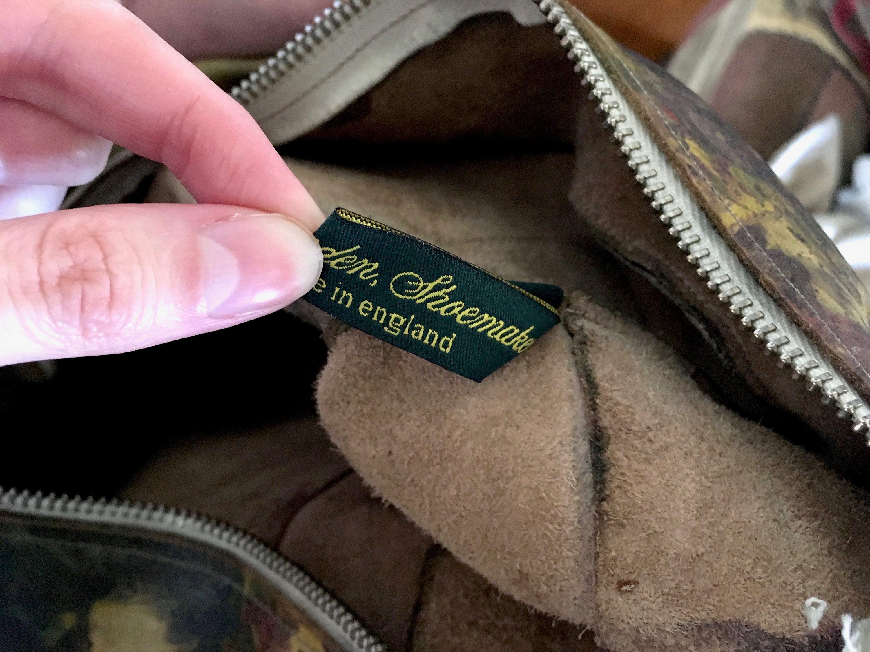 販売新販売 PAUL HARNDEN WOOD GRAIN RECORD BAG メンズ