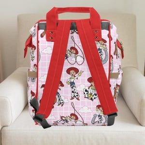 Jessie,Toy Story,Toy Story Geburtstag,Baby-Mädchen-Wickeltasche,Mädchen Rucksack,Cowgirl,Cowgirl-Babyparty,Western Theme, Disney Geschenke Bild 2