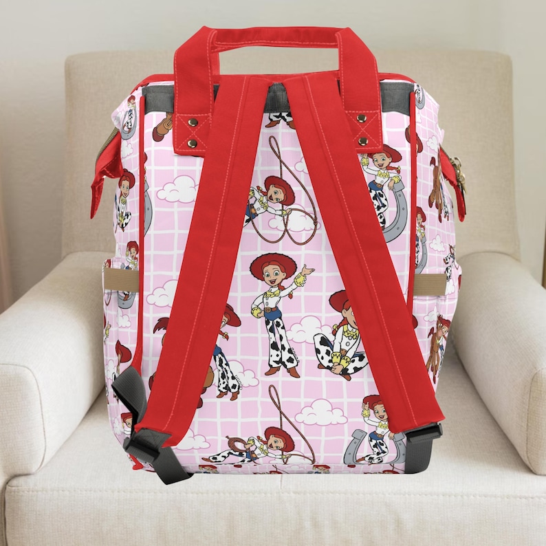 Jessie,Toy Story,Toy Story Geburtstag,Baby-Mädchen-Wickeltasche,Mädchen Rucksack,Cowgirl,Cowgirl-Babyparty,Western Theme, Disney Geschenke Bild 2